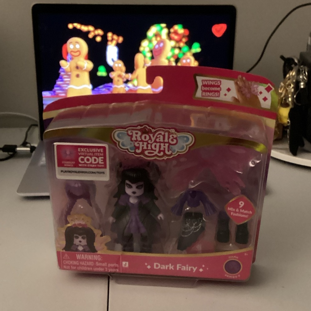 Royal High Dark Fairy Doll - Purple and Black - Picture 1 of 4